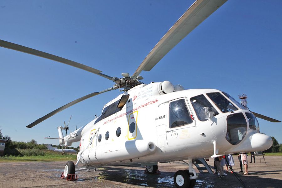 С начала года вертолетом санавиации эвакуировано  более ста пациентов.