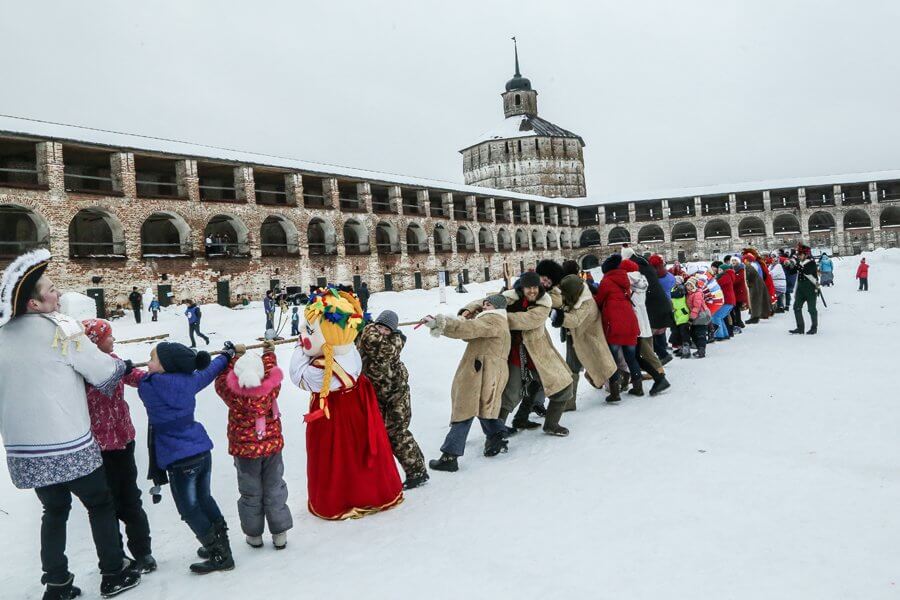 Более 3,5 тысяч гостей бесплатно посетили Кирилло-Белозерский монастырь в день фестиваля «В снегах Кириллова».