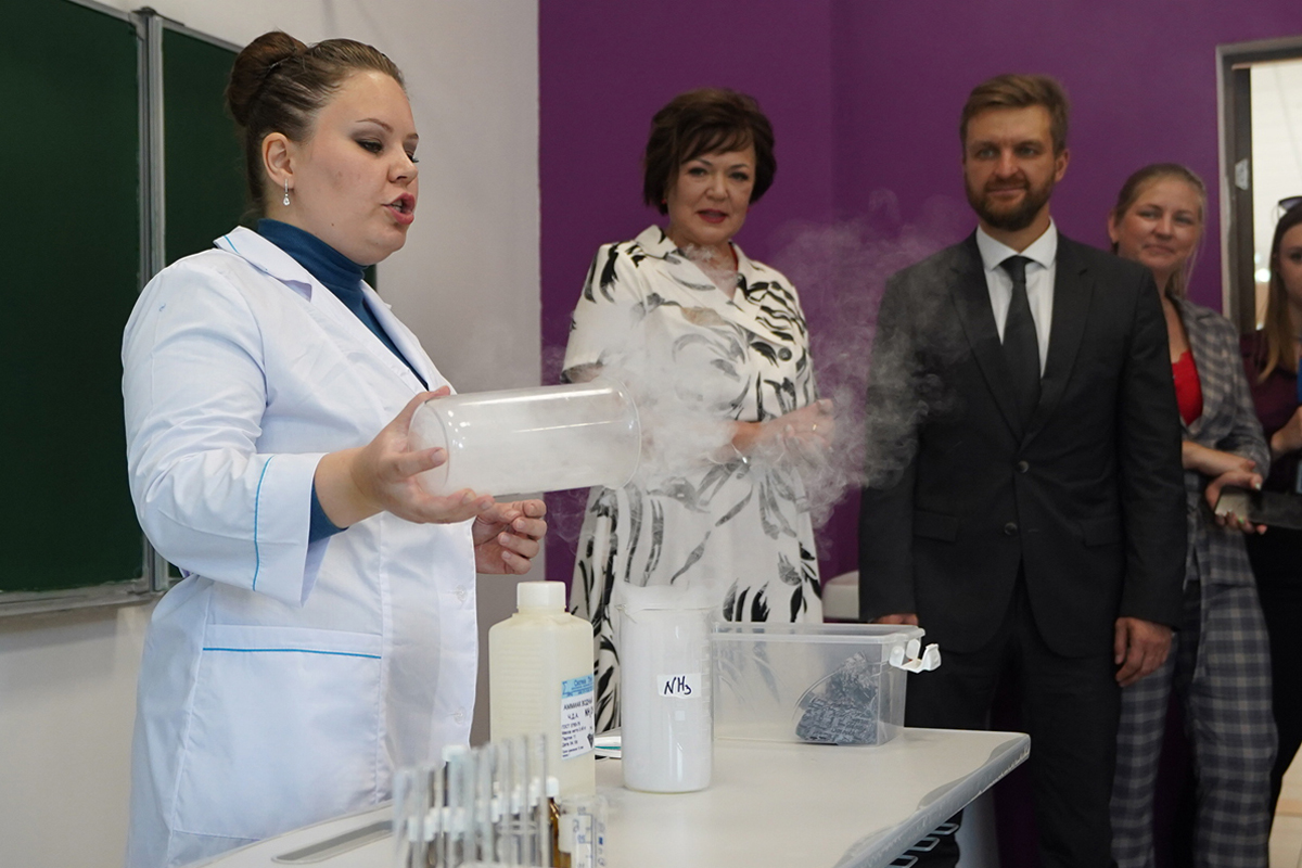 Третий школьный «Кванториум» открылся в Вологодской области.